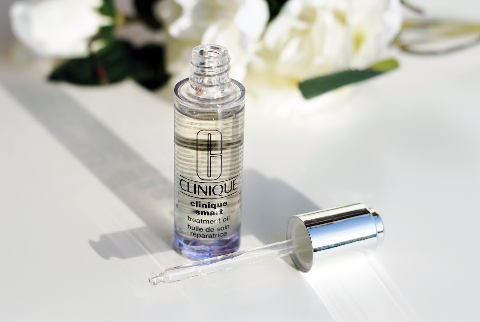 Be smart with Clinique: Smart Treatment Oil.